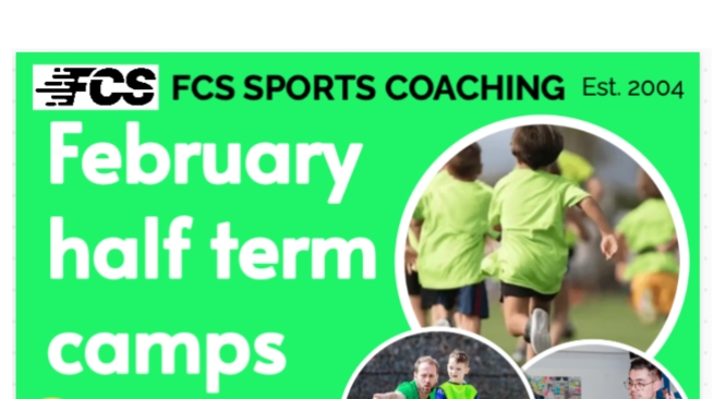 February Half term club open to all local children, held at Newcroft